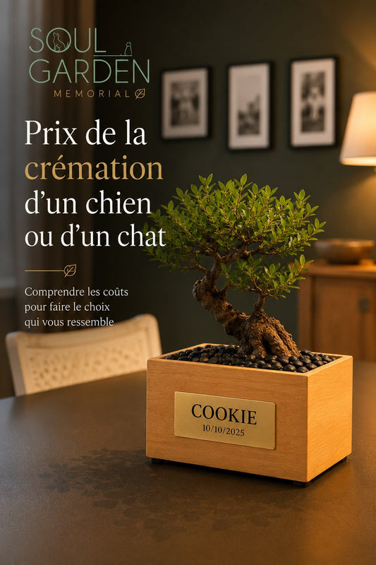 Prix de la crémation d'un chien ou d'un chat en 2026 : Le guide complet