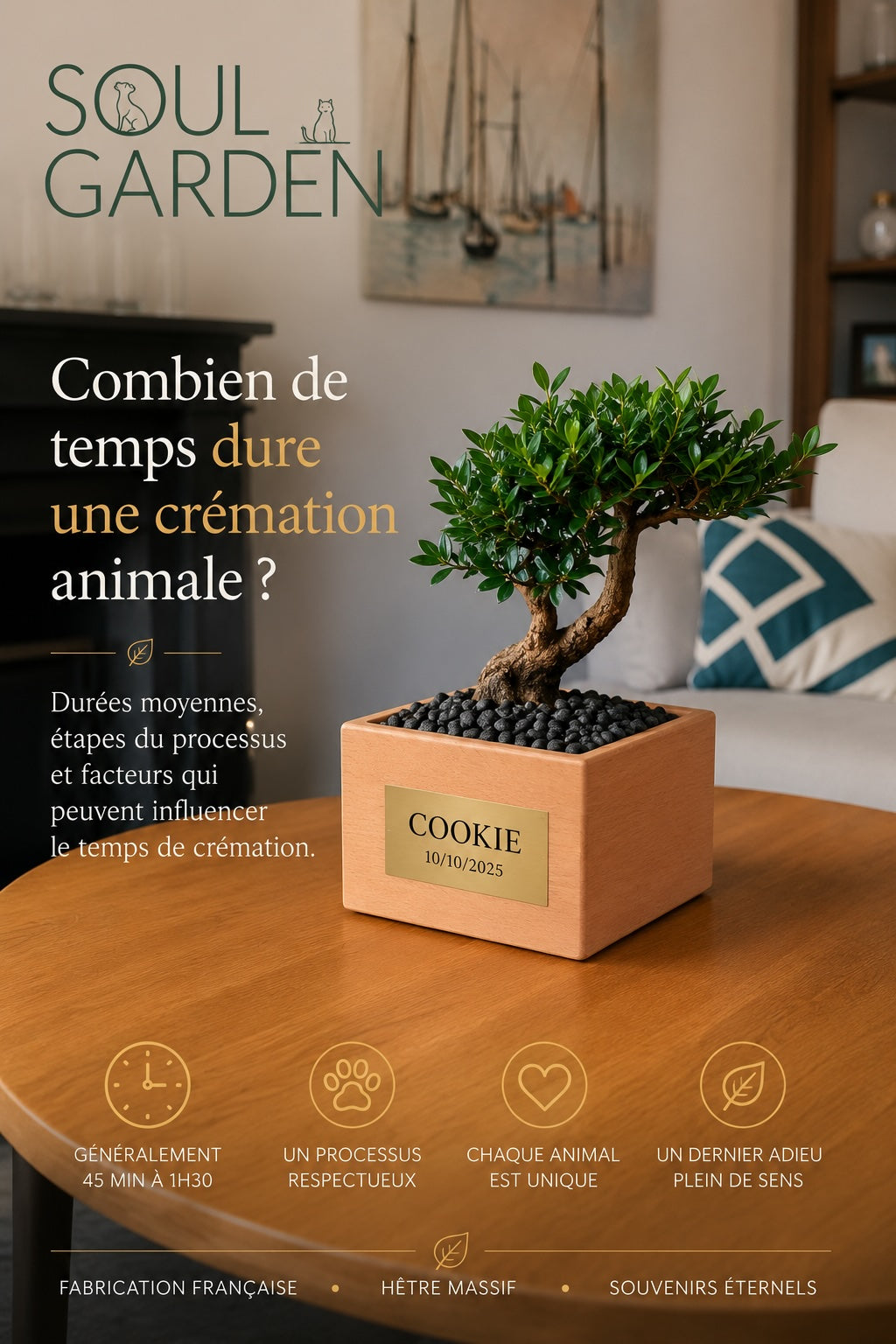Combien de temps dure une crémation animale ?